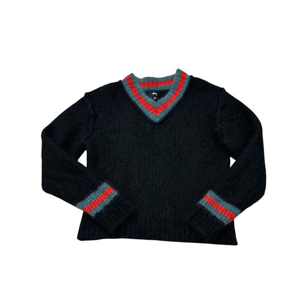 Stussy Mohair Tennis Sweater Size S/M